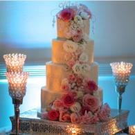 Cascading Cake Flowers