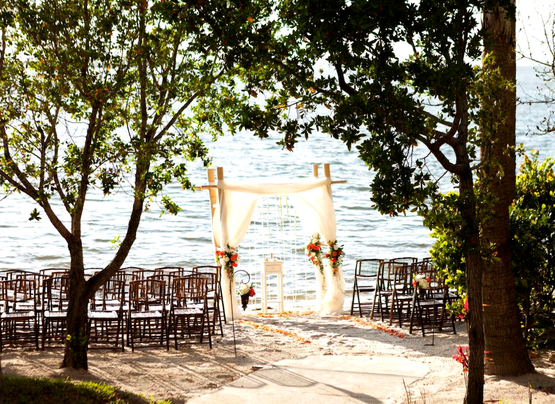 Water Front Beach Wedding