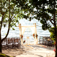 An Elegant Water-Side Wedding.