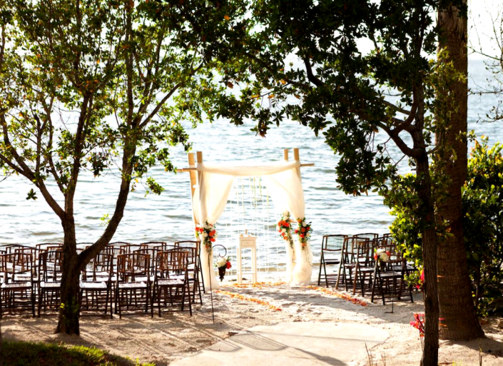 We specialize in weddings by the water. For more information on pricing and dates, contact us directly!